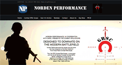 Desktop Screenshot of nordenperformance.com